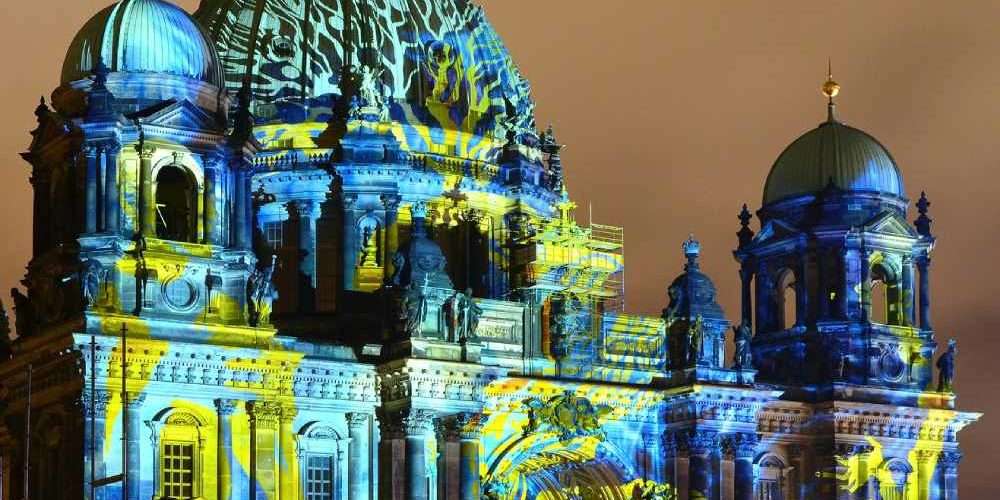Berlino illuminata per il Festival delle Luci