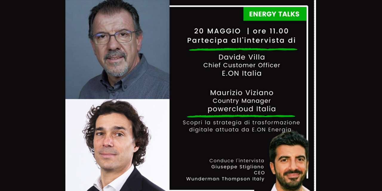 Locandina di uno degli eventi degli Energy Talks, incentrati sul tema dell’energia